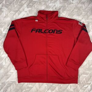Atlanta Falcons NFL Team Apparel‎ Full Zip Dri-Fit  Activewear Jacket NWOT XXL